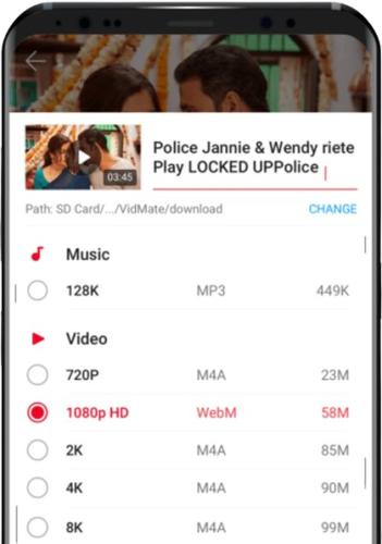 Enjoy Swift Download Speed For HD Videos